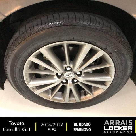 Toyota corolla 2018/2019 1.8 gli upper 16v flex BLINDADO - Foto 8