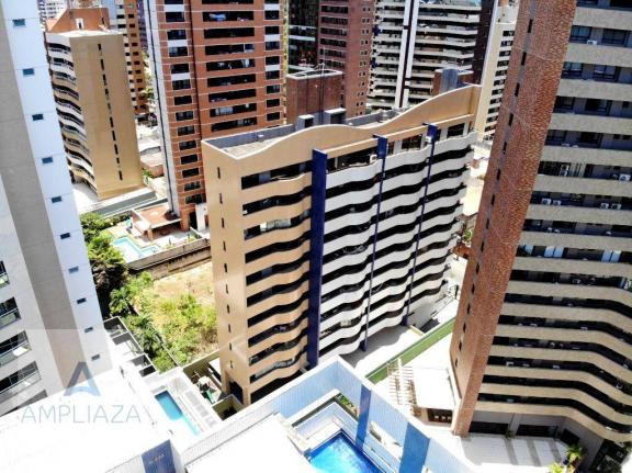 Cobertura com 3 dormitórios à venda, 120 m² por r$ 850.000 - meireles - fortaleza/ce