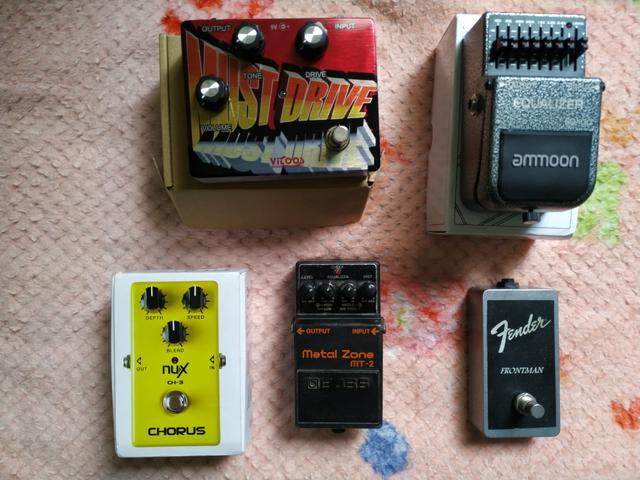 Pedais para guitarra a partir de 220,00