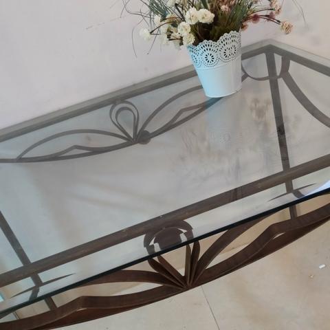 Mesa de ferro vintage - Foto 3