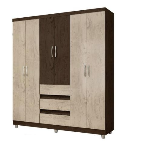 Guarda roupa 6 portas 3 gavetas - Foto 3