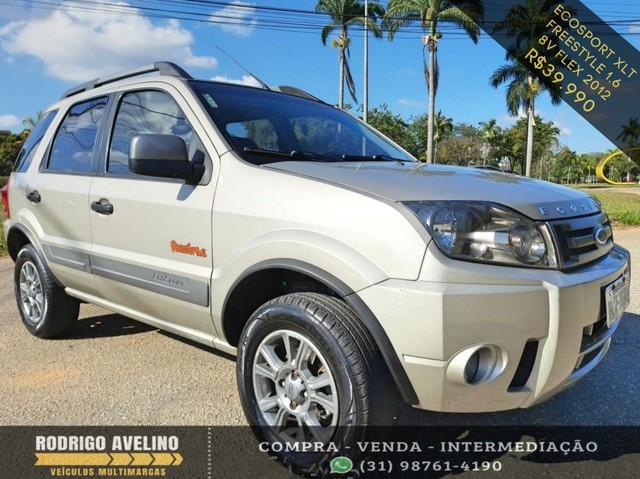 ECOSPORT XLT FREESTYLE 1.6 8V FLEX 2012 COMPLETA!! MAIS NOVA DO BRASIL!