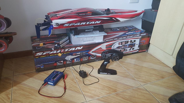 Lancha spartan da traxxas rc 