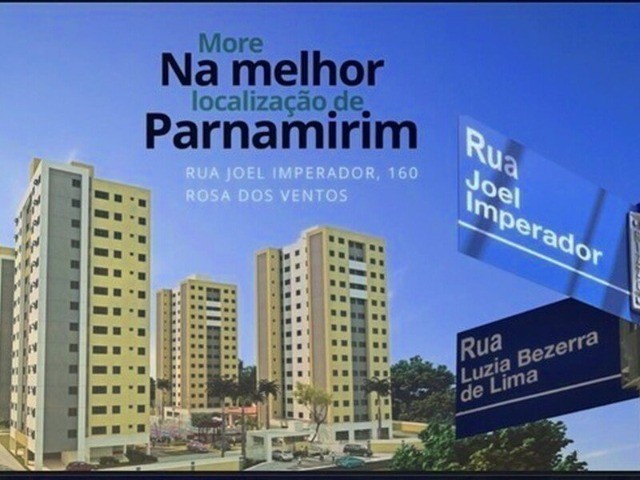 Apto 2/4 com suíte de 51 m², 1 vaga no Residencial Green Life de 223.451, Parnamirim