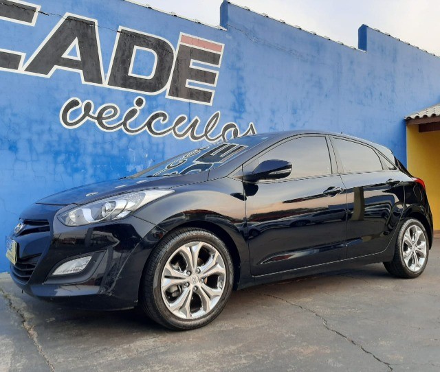 HYUNDAI/ I30 1.6 2012/2013 PRETO FLEX COMPLETO AT
