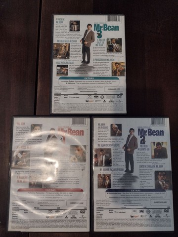 filmes... trilogia Mr.bean 1,2 e 3 em dvd...  - Foto 5