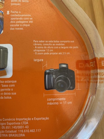 agua camera bolsa