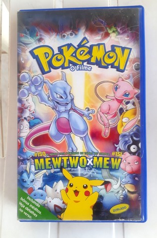 VHS Pokémon Mewtwo vs Mew - Hobbies e coleções - Cruz das Almas 1120864022