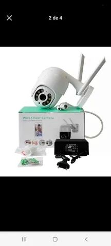 Câmera IP Wi-Fi externa a prova de água