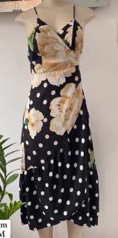 Vestido Farm poá 