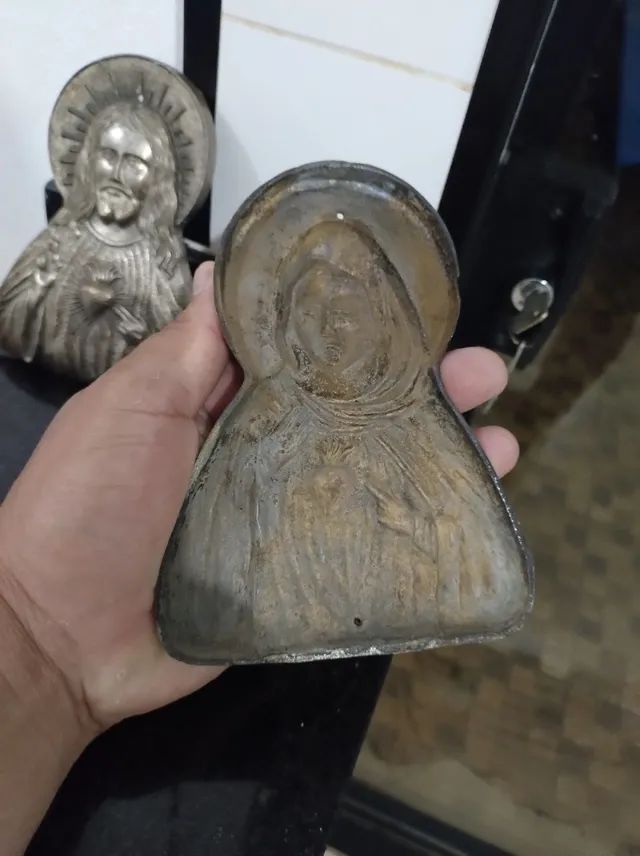 Quadros pequenos de jesus e nossa senhora  - Foto 3