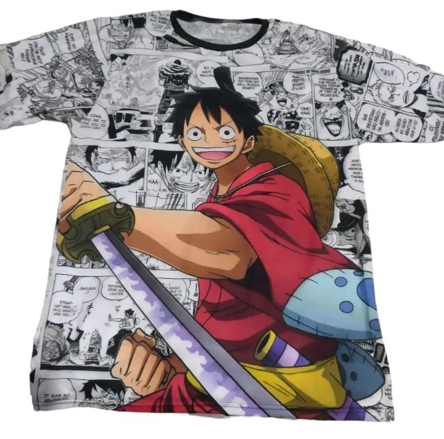 Camiseta Luffy Wano - Roupas - Jardim Sapopemba, São Paulo 1242692543