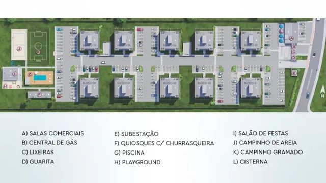 Apartamento 2 quartos à venda - Cidade Mineira Velha, Criciúma - SC  1215524119