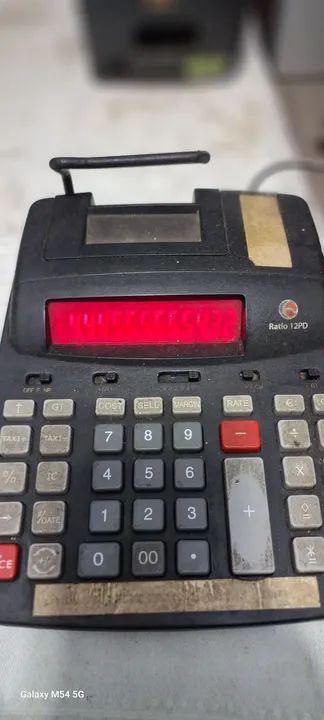 Calculadora de Caixa Registradora funcionando - Foto 3