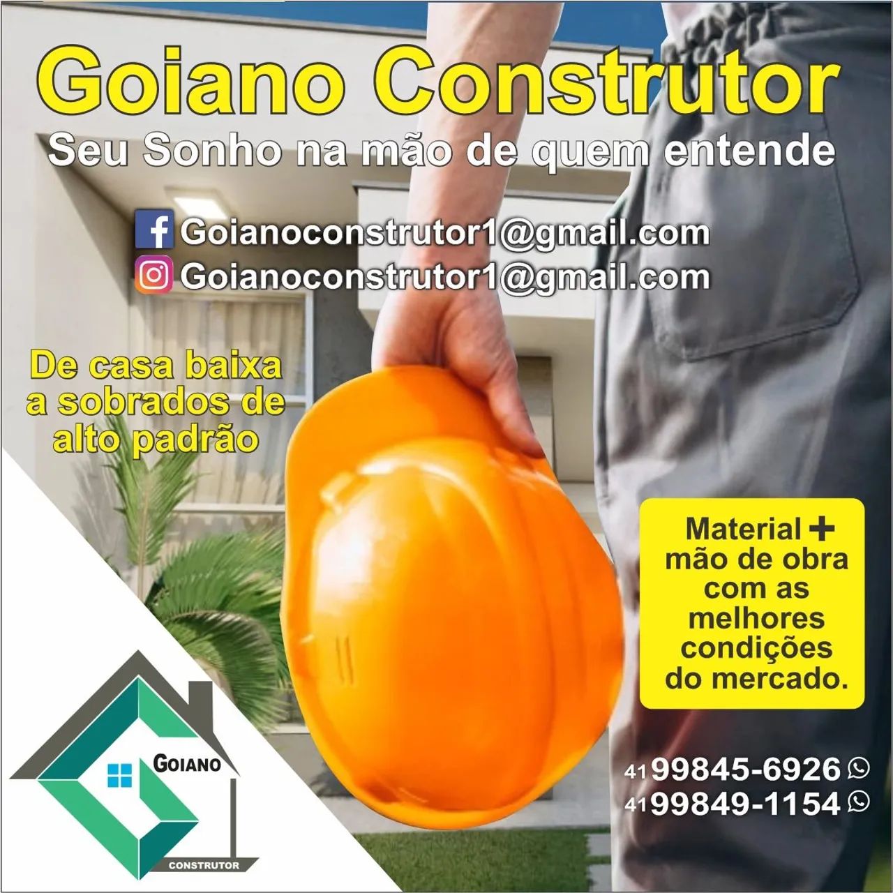 Construtor, experiência em sobrados e casas. - Foto 2