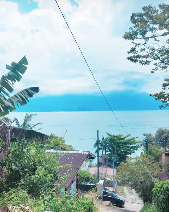 Terreno com vista para o mar no Ribeirão da ilha, energia elétrica  ligada  - Foto 4