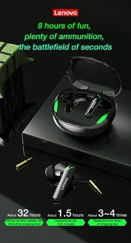 Fone Bluetooth Lenovo xt92 original lacrado  - Foto 4