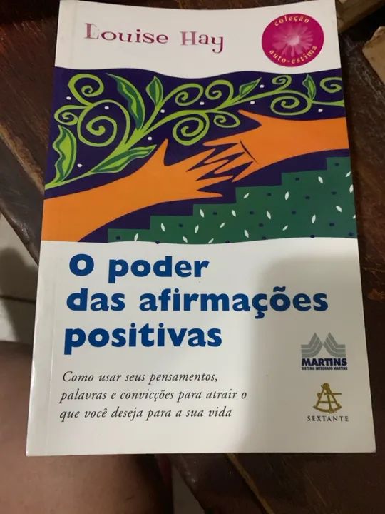 Livro - o poder das afirmações positivas de louise Hay 