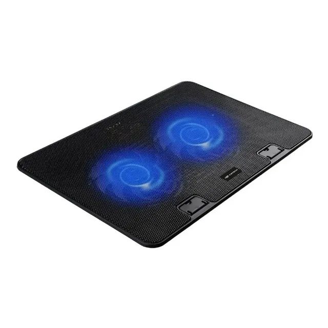 Base Cooler Suporte Para Notebook 15,6 Pol 2 Portas Usb 2 Coolers C3Tech - Loja Coimbra  - Foto 4