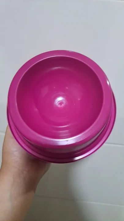 Tigela para cachorro ou gato Rosa - Foto 2