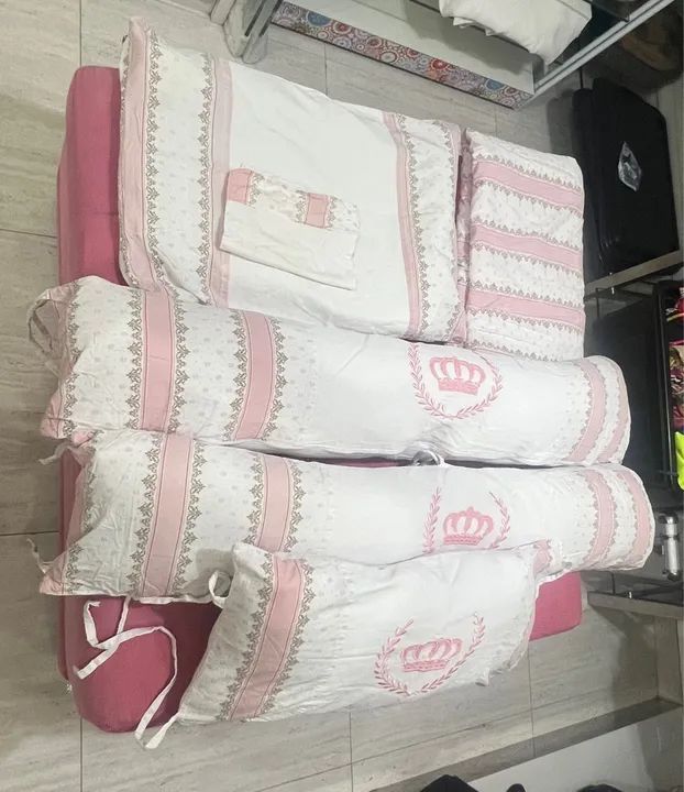 Kit berço para bebê menina - Foto 4