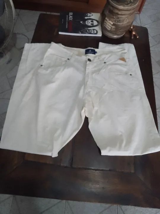 Calça BROOKSFIELD beje. 42 - Foto 3