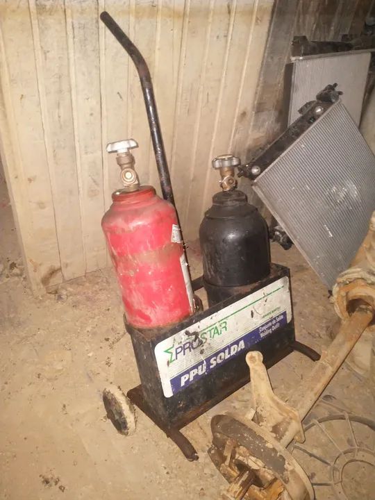 Conjunto de solda para uso industrial