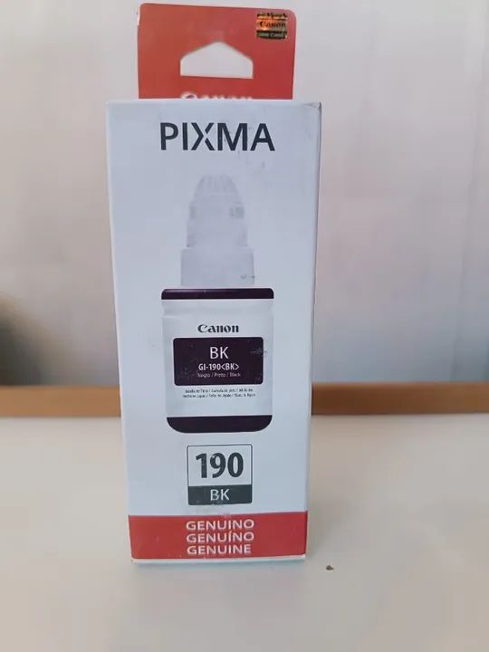 Kit 4 refil tinta original  Canon GI190 - Foto 4