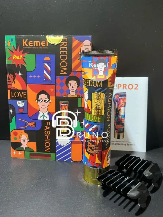Máquina De Acabamento Cabelo E Barba Pro 2 <br> - Foto 5