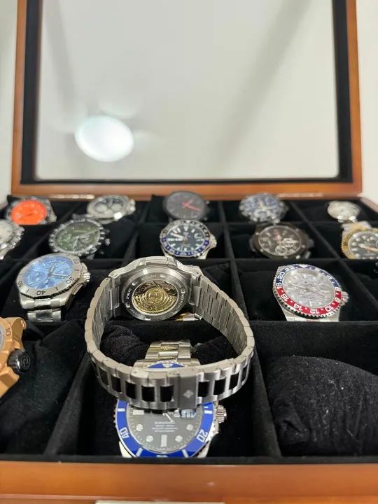 Relógio PATEK PHILIPPE NAUTILUS AUTOMÁTICO ENTREGAMOS  - Foto 3