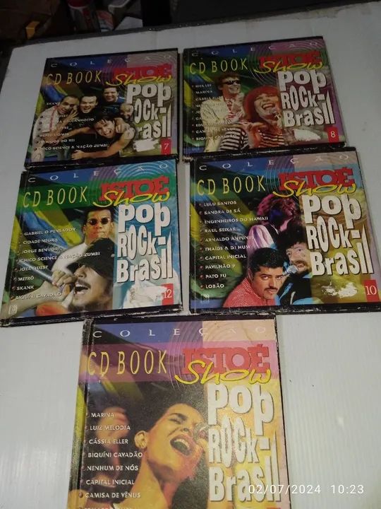 Coleção CDbook da IstoÉ. Números: 7,8,10,11,12 - Foto 2