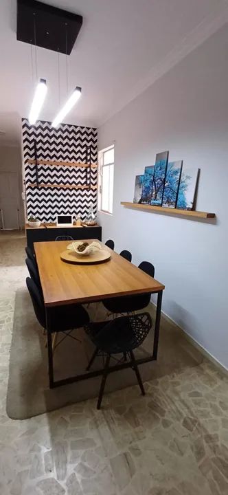 Mesa de jantar estilo industrial - Foto 2