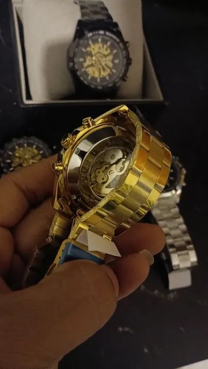 Relógio Automático Masculino - Design Elegante - Foto 5