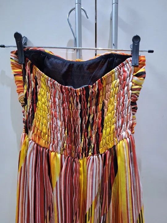 Vestido casual, grapeado, tecido confortável  - Foto 2
