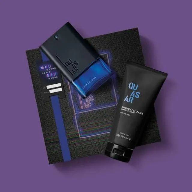 Kit Quasar  masculino o Boticário