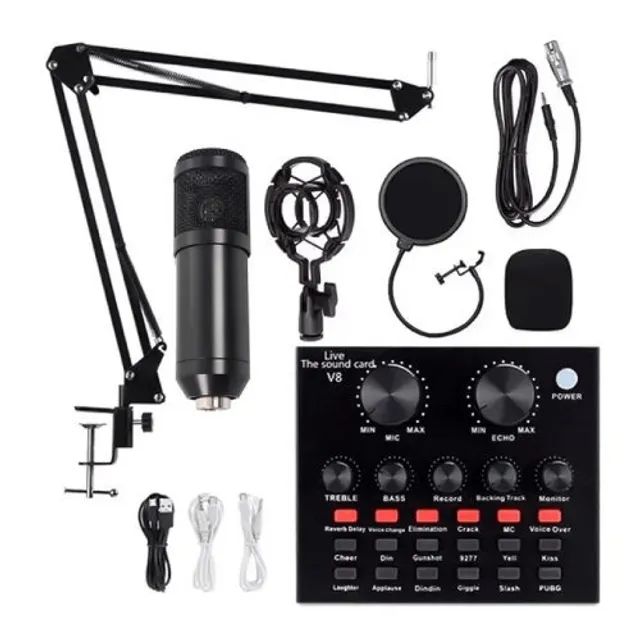 Microfone Profissional Condensador Mt-3502 Tomate 120db