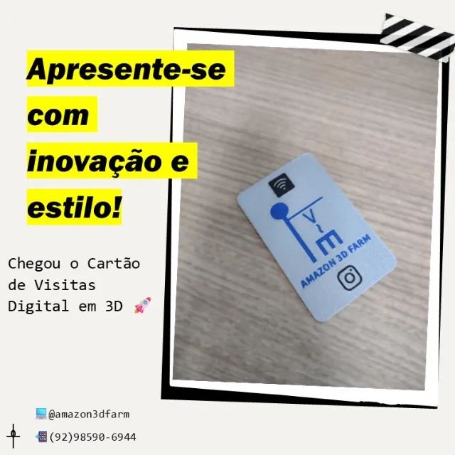 Cartão de Visitas Digital (eletrônico)