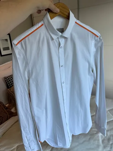 Camisa Social Branca Zara tam P