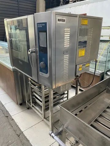 Forno combinado 6 GNs a gás Prática  - Foto 2