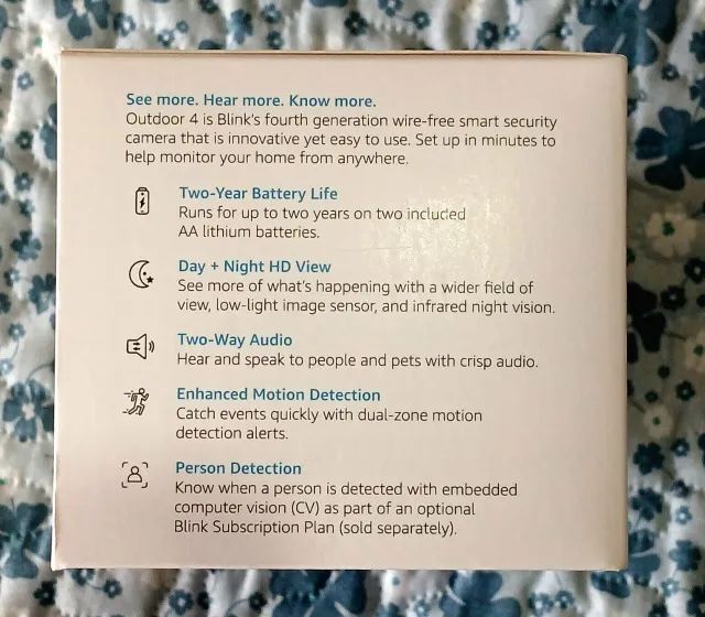 Camera Smart BLINK Outdoor 4 - Foto 5
