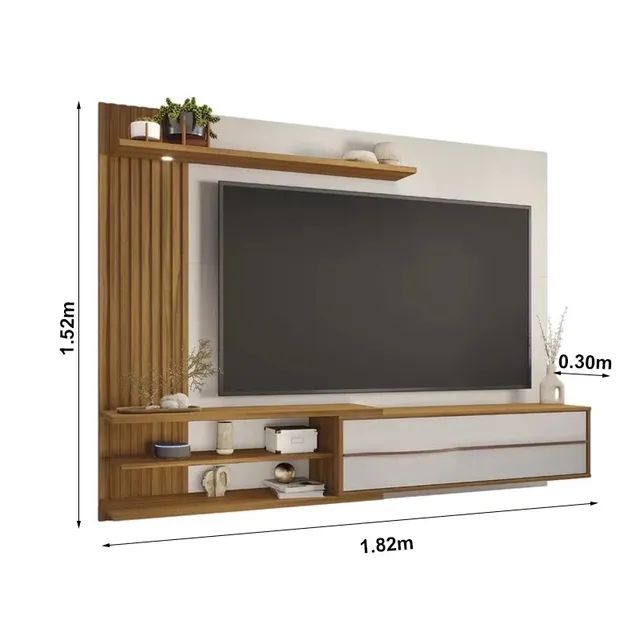 Painel NT  Ripado Larg. 1.82m rf75 - Foto 5