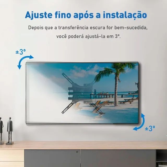 Suporte Articulado de Parede para TV, Ajuste Livre, de 14 a 55 Polegadas - C-237 Altomex - Foto 6