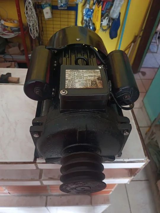 Motor de indução gaiola monofásico 5hp - Foto 3