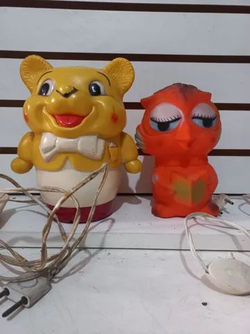 2 abajur antigo anos 60 