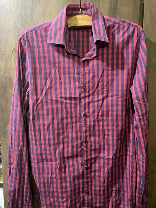 Camisa ZARA Xadrez Super Slim  - Foto 2