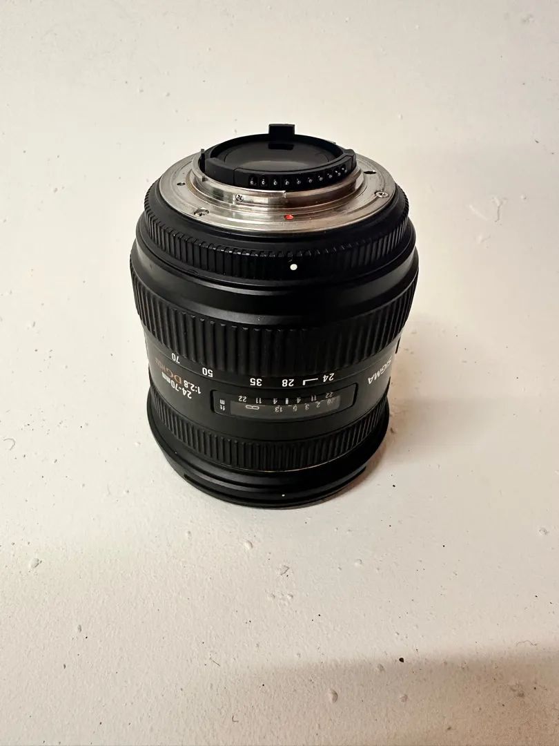 Lente Sigma 24x70mm para Nikon f2:8 bem conservada. - Foto 2