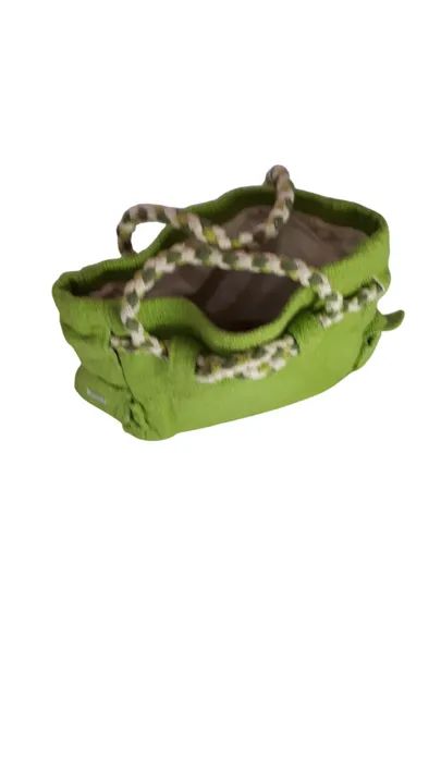 Bolsa de Mão Algodão Cru com Alça Trançada - Foto 3