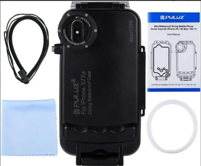 045 Capa para mergolho iPhone X - XS - Foto 2