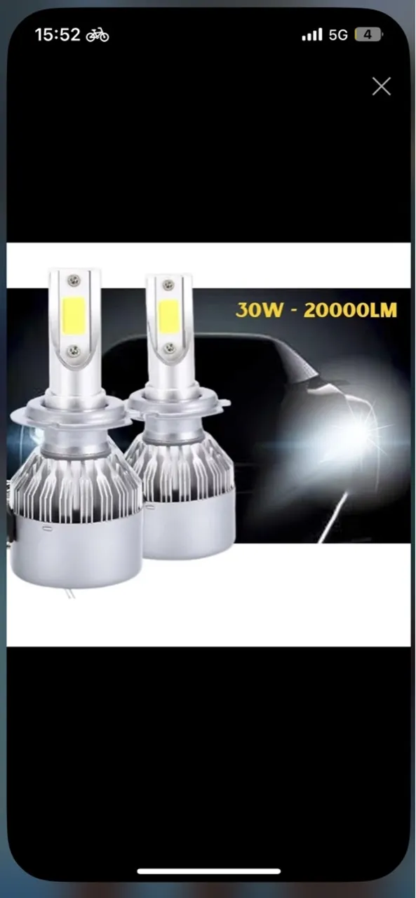 Farol LED 30W - 20000LM