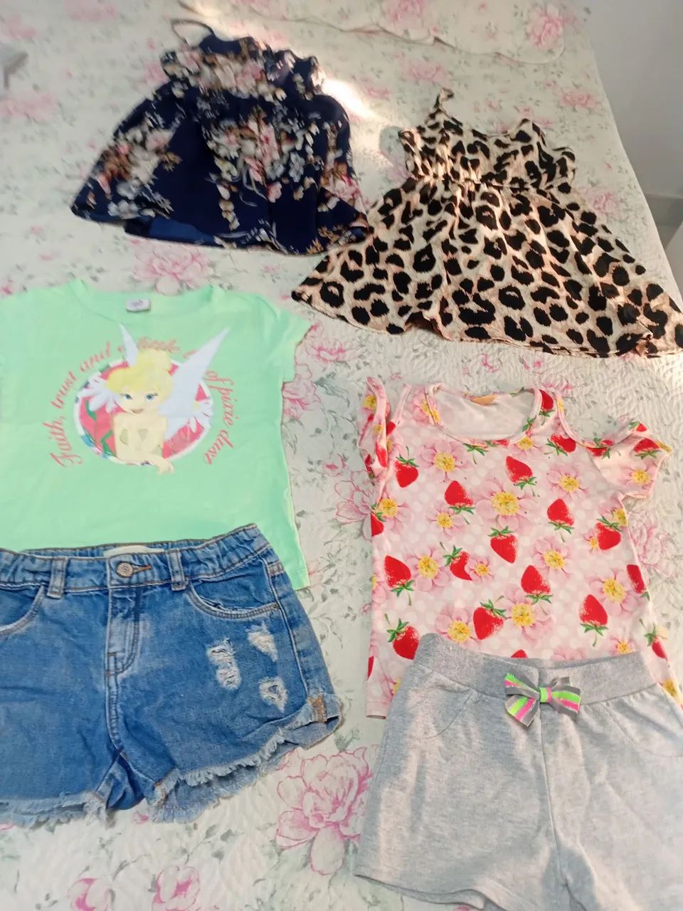 Lote roupas meninas 6 anos